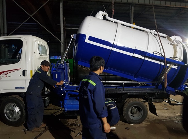 Thợ rút hầm cầu huyện Bình Chánh