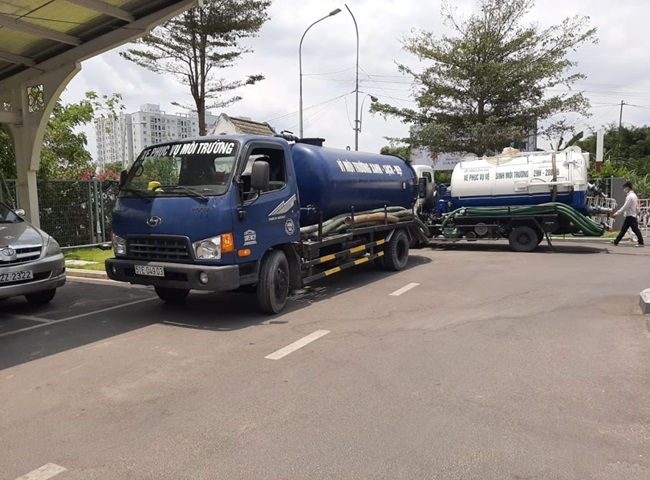 Rút hầm cầu huyện Bình Chánh