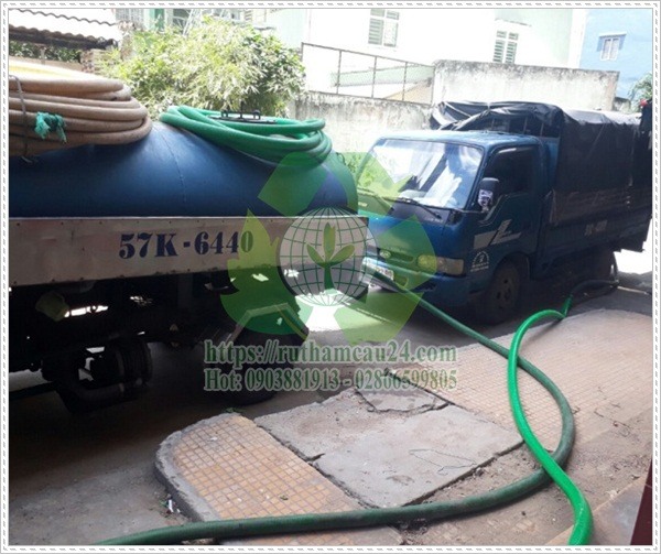 Rút hầm cầu Quận 10 và quy trình dịch vụ