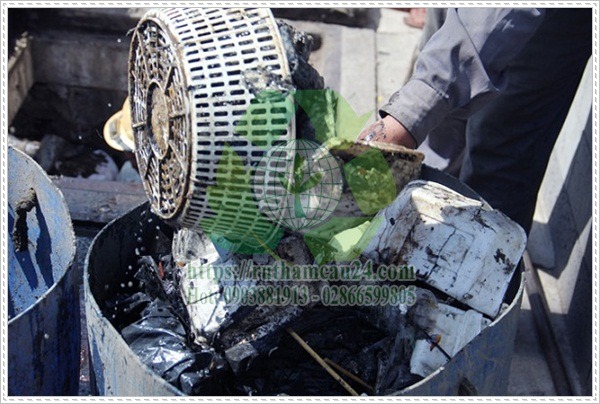 Công ty rút hầm cầu tphcm trang thiết bị hiện đại.