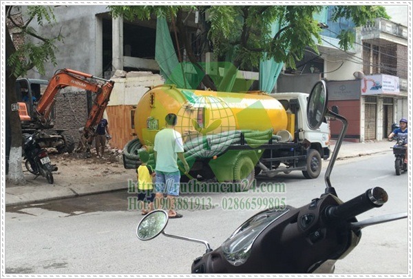 Dịch vụ rút hầm cầu giá rẻ.