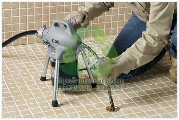 phương pháp thông cống nghẹt hiệu quả nhất