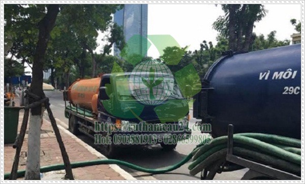 Rút hầm cầu giá rẻ.