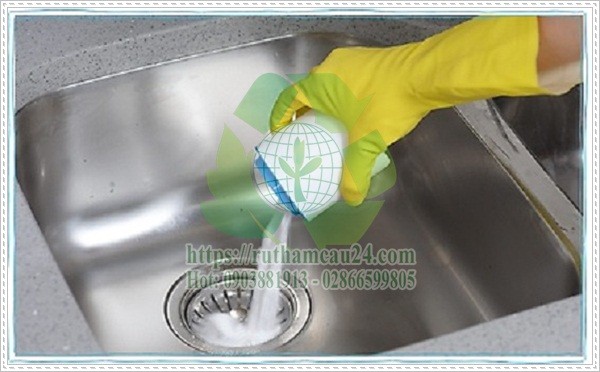 Phòng ngừa nghẹt bồn rửa chén.