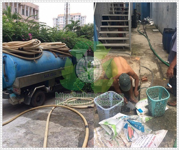 thông cống nghẹt quận 8 giá rẻ.