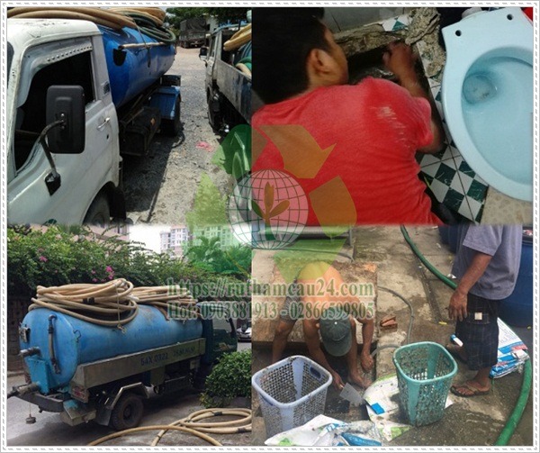 Chất thải trong cống nghẹt